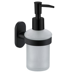 Дозаторы дозатор для жидкого мыла VITARTA Selena цинк/хром матовый черный