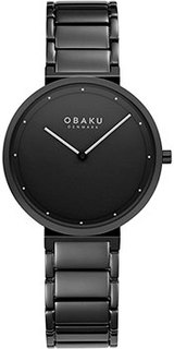 fashion наручные женские часы Obaku V258LXBBSB. Коллекция Links