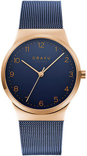 fashion наручные женские часы Obaku V255LXVLML. Коллекция Mesh