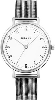 fashion наручные женские часы Obaku V248LXCIMM. Коллекция Mesh