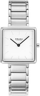 fashion наручные женские часы Obaku V259LXCISC. Коллекция Links