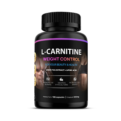FIT AND JOY, Жиросжигатель L-Carnitine, 90 капсул