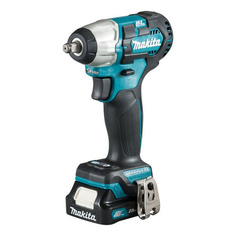 Ударный гайковерт Makita TW160DWAE 2Ач, с двумя аккумуляторами