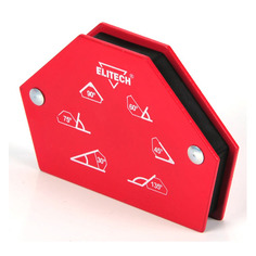 Магнитный угольник Elitech 0606.017400, 320грамм