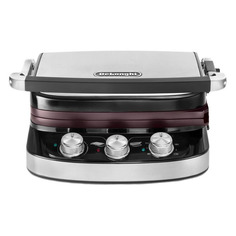 Электрогриль DeLonghi CGH912C, серебристый и черный [0179415016]