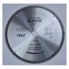 Пильный диск Elitech 1820.117000, по алюминию, 305мм, 2мм, 30мм, 1шт