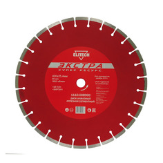 Алмазный диск Elitech 1110.008900, по бетону, кирпичу, 400мм, 25.4мм, 1шт