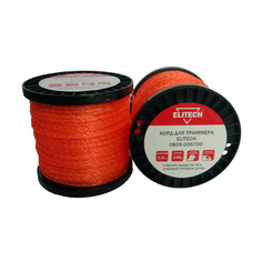 Леска для садовых триммеров Elitech 0809.006700, 2мм, 148м