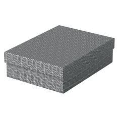 Короб для хранения Esselte M, 265x100x360, картон, серый , 3шт [628285]