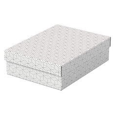 Короб для хранения Esselte M, 265x100x360, картон, белый , 3шт [628284]