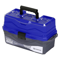 Ящик рыболовный NISUS Tackle Box, синий/серый [n-tb-3-b]