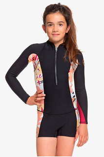 Детский гидрокостюм с длинным рукавом и молнией на груди 1.5mm POP Surf Roxy