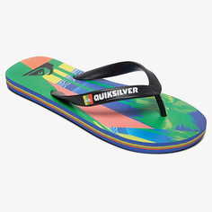 Вьетнамки детские QUIKSILVER Molo Vacancy Black/Blue/Green