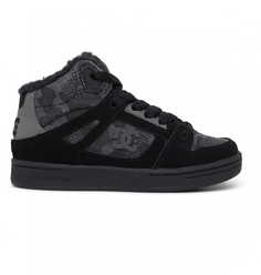 Детские высокие зимние кеды Pure High WNT DC Shoes