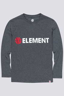 Лонгслив детский Element Blazin Ls Boy Charcoal Heathe