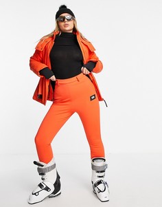 Горнолыжные брюки скинни со штрипками ASOS 4505 ski-Красный