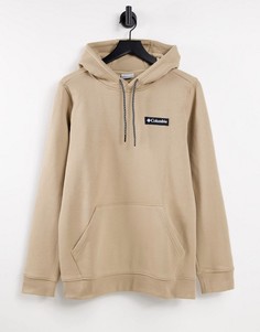 Худи бежевого цвета Columbia Cliff Glide – эксклюзивно для ASOS-Светло-бежевый цвет