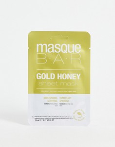 Тканевая маска MasqueBAR – Gold Honey-Бесцветный