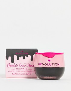 Помада для бровей I Heart Revolution – Chocolate Brow Pot-Brunette