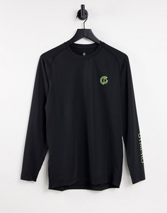 Черный спортивный термотоп GymPro Apparel