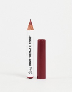 Матовый карандаш для губ UOMA Beauty Badass (Ross Mini)-Красный