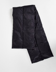 Шарф черного цвета с объемным утеплителем Ted Baker Tripp-Черный цвет