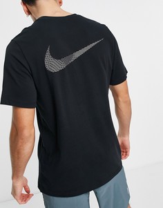Футболка черного цвета Nike Running Run Division Dri-FIT-Черный
