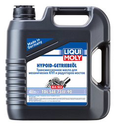 Трансмиссионное масло LIQUI MOLY Hypoid-Getriebeoil TDL 75W-90, 4л