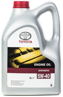 Моторное масло TOYOTA Engine Oil 5W-40, 5 л