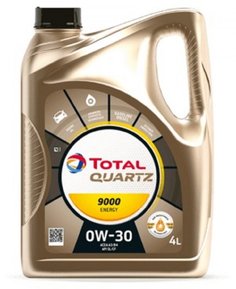 Моторное масло TOTAL Quartz Energy 9000 0W-30 4 л