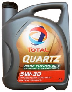 Моторное масло TOTAL Quartz Future NFC 9000 5W30 4 л