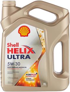 Моторное масло Shell Helix Ultra 5W-30, 4 л