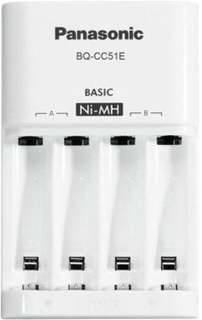 Зарядное устройство для аккумуляторов Panasonic Basic Charger (белый)
