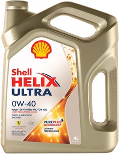 Моторное масло Shell Helix Ultra