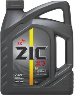 Моторное масло ZIC X7 LS 162620