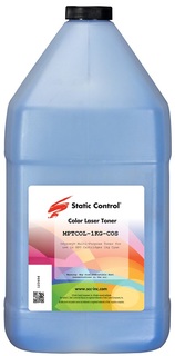 Тонер Static Control MPTCOL-1KG-COS (голубой)