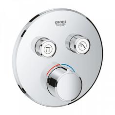 Смеситель GROHE SmartControl (хром, черная сталь)