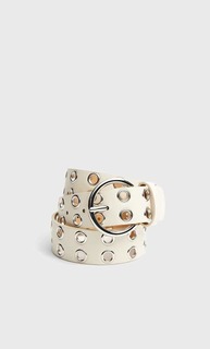 Stradivarius Широкий Пояс С Перфорацией И Пряжкой Multicolor 90