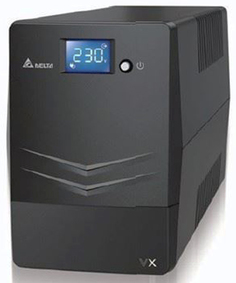 Источник бесперебойного питания Delta Electronics Agilon VX UPA102V210035 1000VA/600W, Line-Interactive, in (230V 1xIEC-320 C14), out (4xIEC-C320 C13)