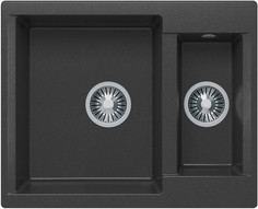 Кухонная мойка Polygran Brig-620 черный 407923