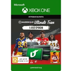 Игровая валюта Xbox Xbox Madden NFL 20: MUT 5850 Madden Points Pack (One) Xbox Madden NFL 20: MUT 5850 Madden Points Pack (One)