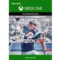 Цифровая версия игры Xbox Xbox Madden NFL 17: Super Deluxe Edition (Xbox One) Xbox Madden NFL 17: Super Deluxe Edition (Xbox One)