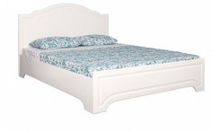 Ливерпуль Кровать11.08 Белый/Ясень Ваниль Bravo