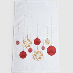 Набор кухонных полотенец Mercury Noel шары из 2 предметов 40х60 см