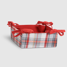 Корзина для хлеба Mercury Tartan клетка в ассортименте 34 см