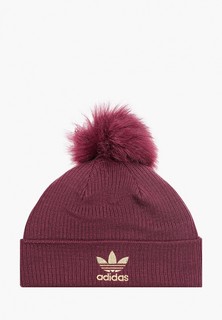 Шапка adidas Originals W FUR POM BEANI