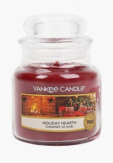 Свеча ароматическая Yankee Candle Ароматы праздника, Holiday Hearth, 104 г / 25-45 часов