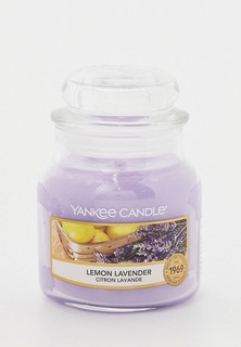 Свеча ароматическая Yankee Candle Лимон и лаванда Lemon Lavender 104 г. / 25-45 часов