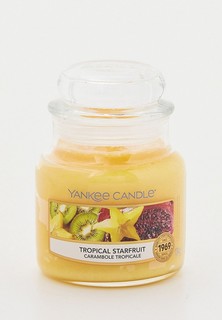 Свеча ароматическая Yankee Candle Тропический карамбол Tropical Starfruit 104 г. / 25-45 часов