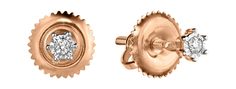 Золотые серьги Серьги Лукас E01-D-IGE-7227-0.03T-r Lukas